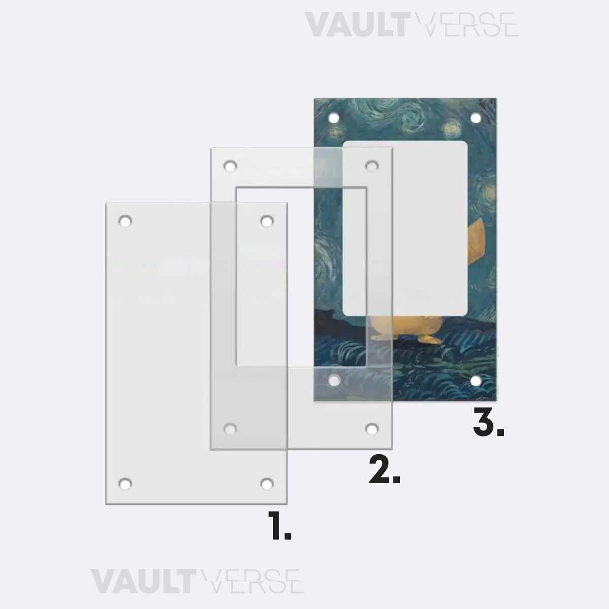 SV10 Destined Rivals Extended Artwork Display Case